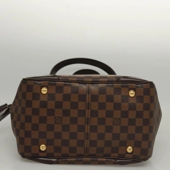 LOUIS VUITTON Damier Ebene Verona MM Shoulder Bag N41118 LV Auth nb379V - Picture 7 of 16